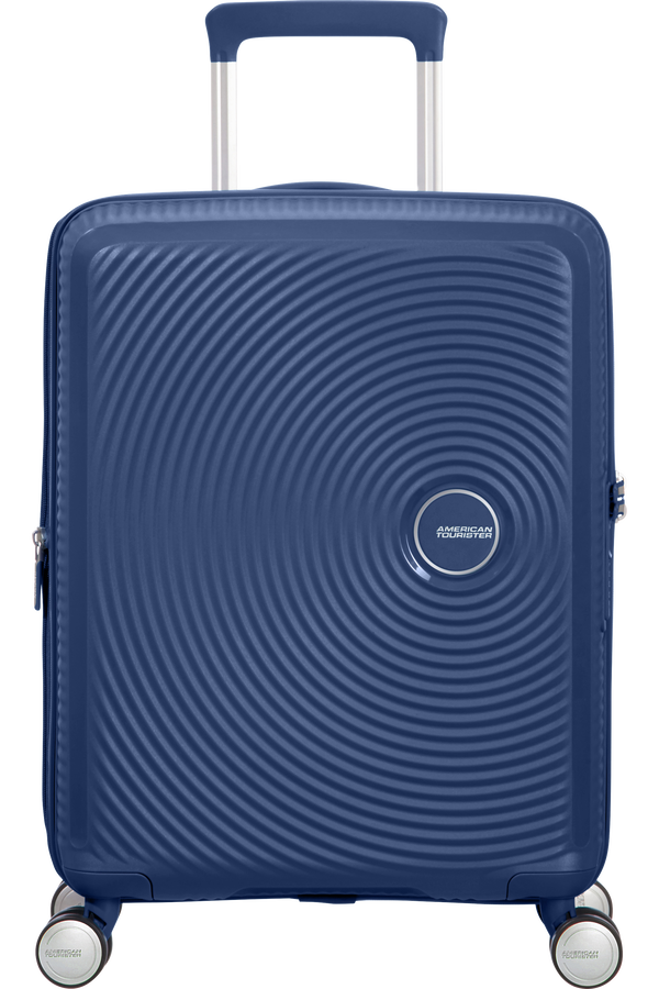 American Tourister Soundbox Spinner erweiterbar 55cm Midnight Navy