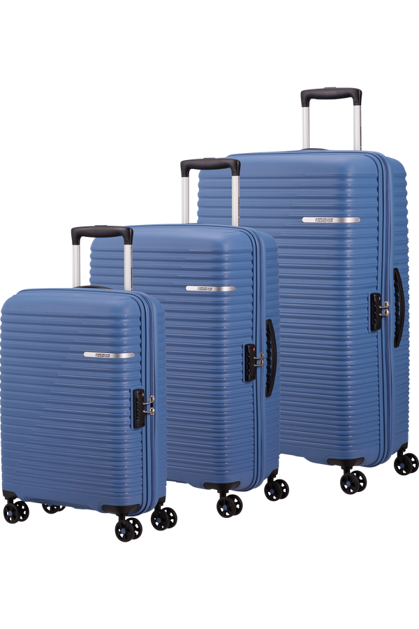 American Tourister Liftoff 3 PC SET A  Coronet Blue