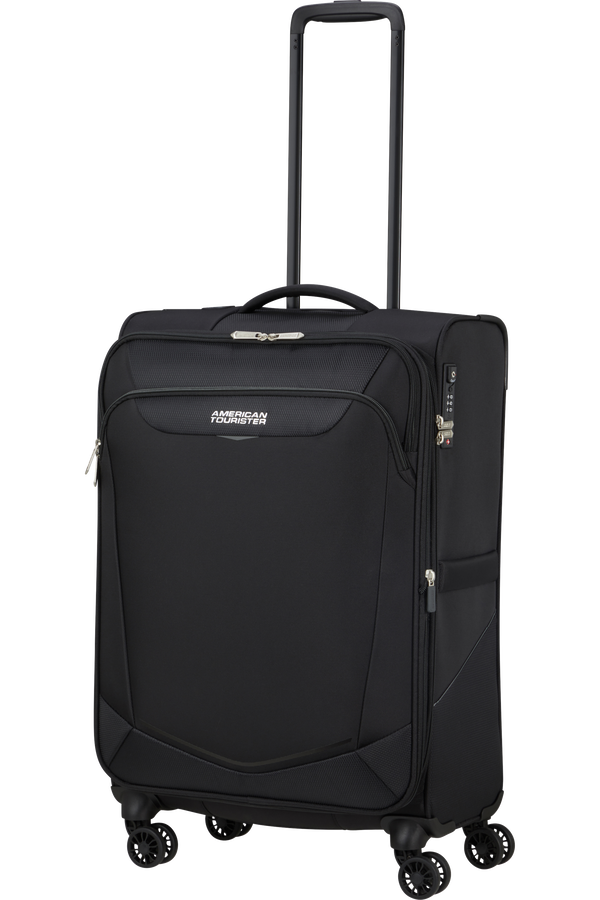 American Tourister SummerRide Spinner M EXP TSA 69cm Schwarz American Tourister SummerRide Spinner M EXP TSA 69cm Schwarz