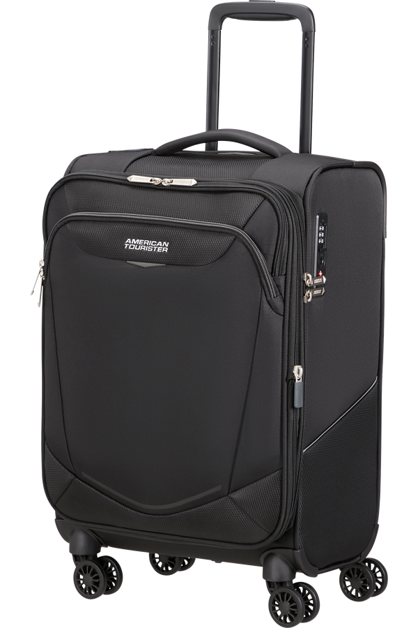 American Tourister SummerRide Spinner Expandable TSA 55cm L35  Schwarz American Tourister SummerRide Spinner Expandable TSA 55cm L35  Schwarz
