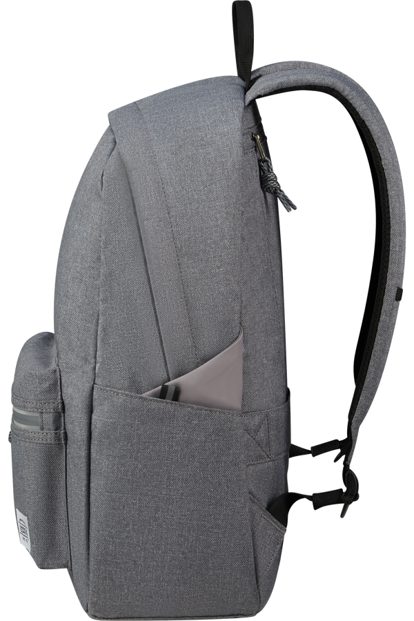 American Tourister Brightup Backpack Zip  Grey Melange