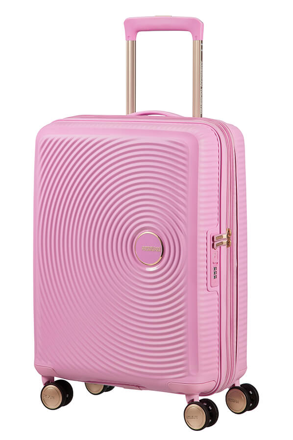 Soundbox Spinner TSA Expandable 55cm Pearl Pink/Gold | American Tourister  Deutschland