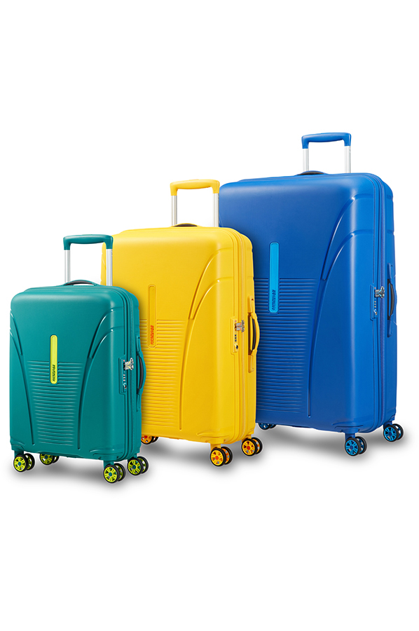trolley bag sizes american tourister